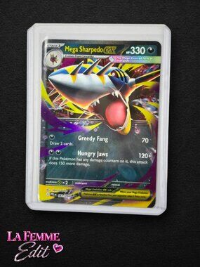 Pokemon Card Mega Sharpedo ex 061/094